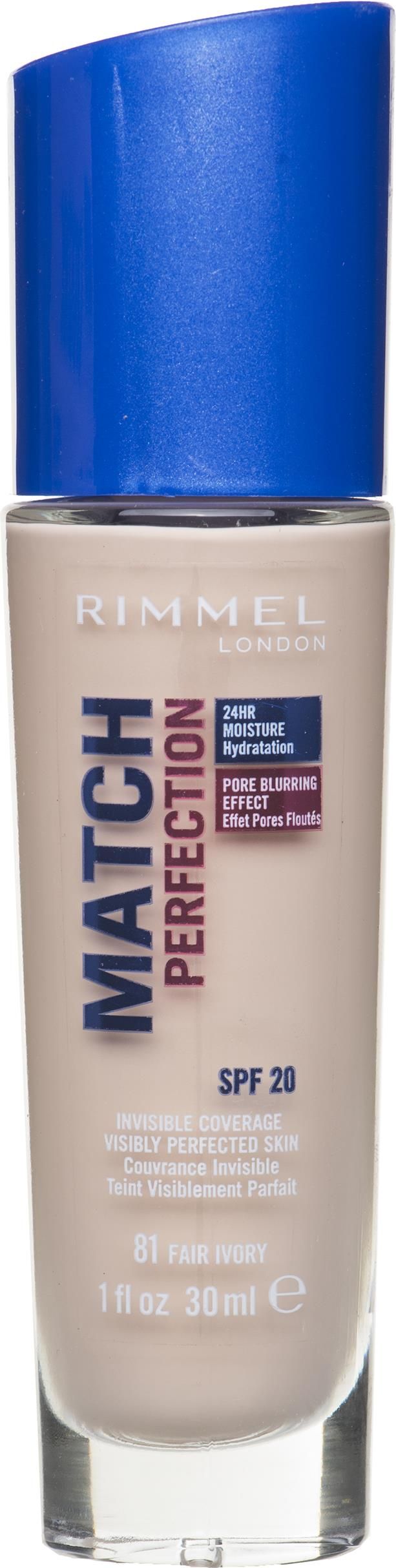 Rimmel  Match Perfection 81 Fair Ivory 30ml