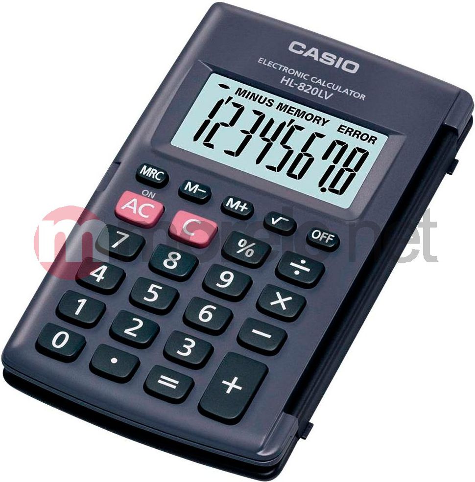 Kalkulator Casio HL-820LV-S BK