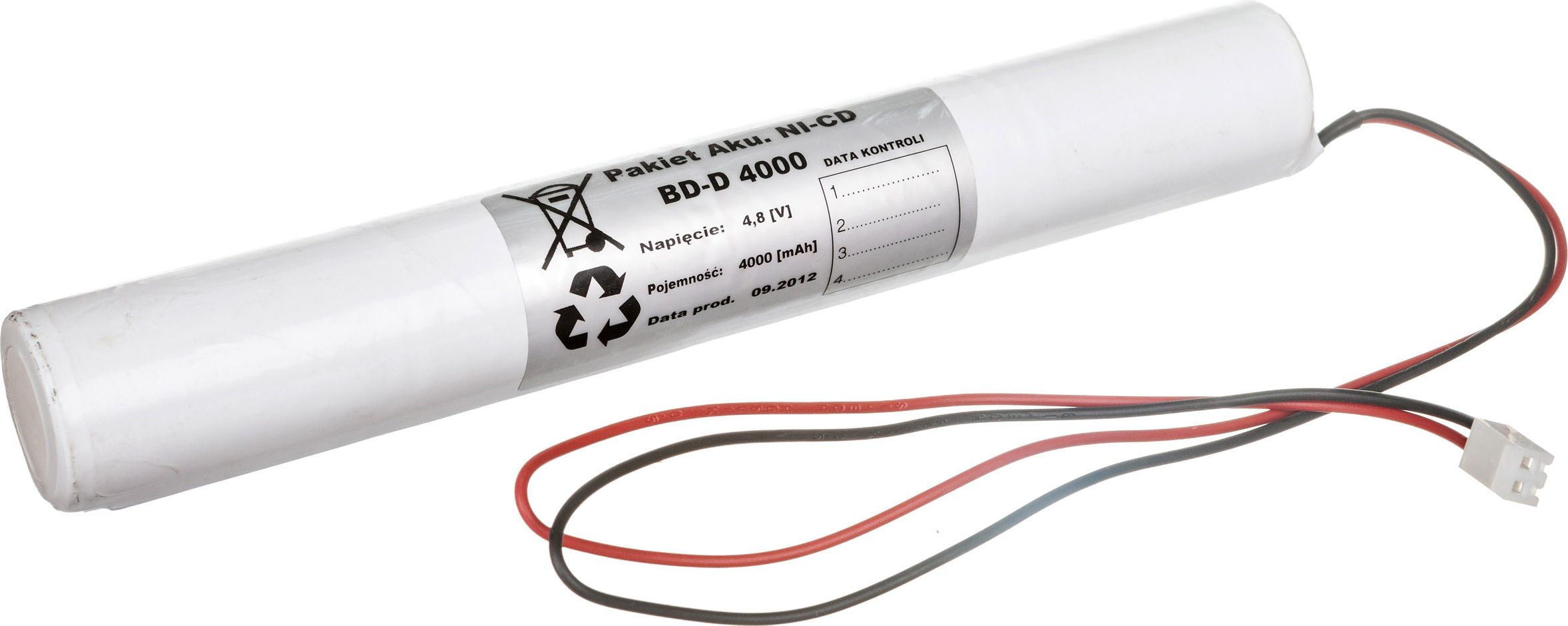 AWEX Pakiet akumulatorów NiCd D 1500mAh 6,0V (5902288992204)