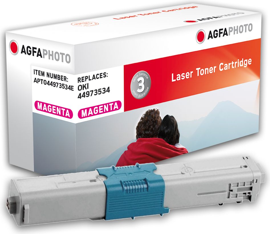 Toner AgfaPhoto APTO44973534E Magenta Zamiennik 44973534 (APTO44973534E)