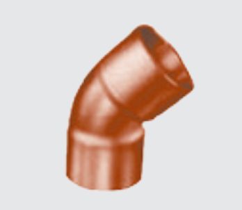 Conex Łącznik miedziany łuk 45°dwukielichowy serii 5000 35mm (5041035000000)