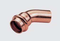Conex Łuk jednokielichowy 45° mm z serii B Press miedziane 28mm (P504002800000)