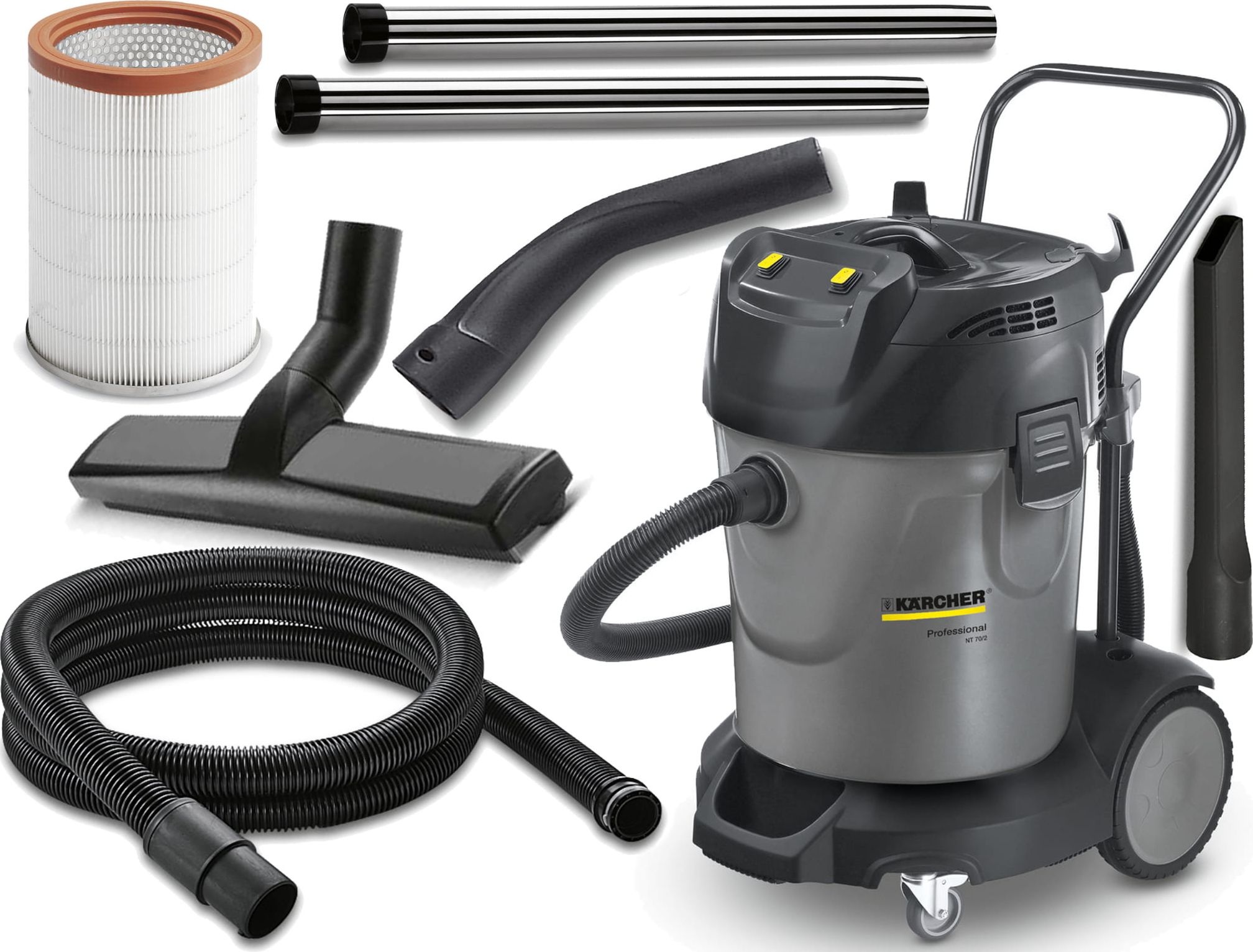 фото Профессиональный пылесос Karcher NT 70/2 (1.667-269.0)