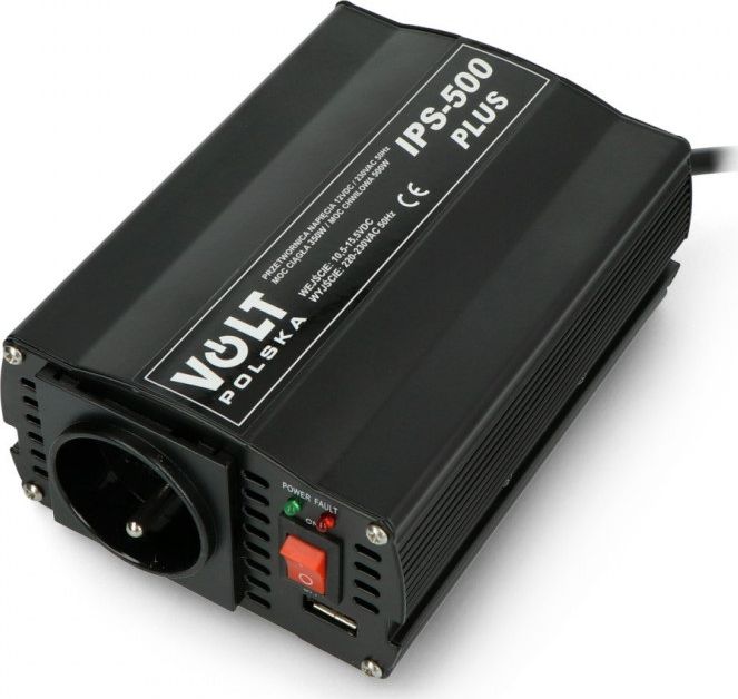 фото Перетворювач (інвертор) Volt Polska IPS-500 Plus 12/230V (3IPS50012P)