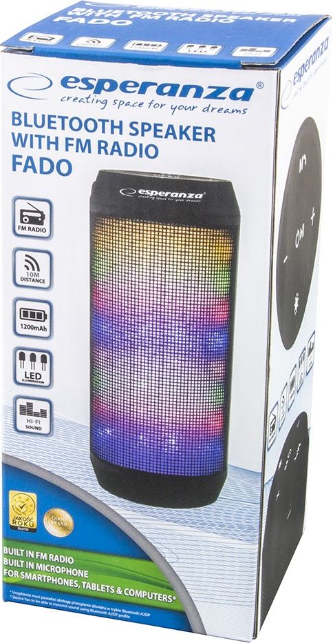 фото Портативна колонка Esperanza Fado (EP133K)