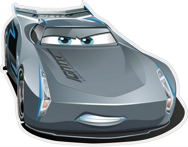 Marko SRC-106-DEKORACJA ŚCIENNA DUŻA CARS 3 JAKSON STORM