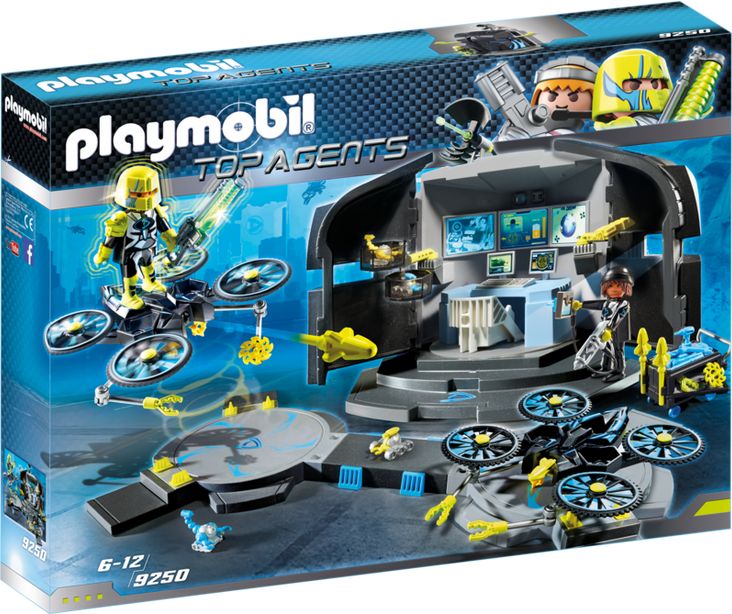 Playmobil Centrum dowodzenia Dr. Drone‘a (9250)
