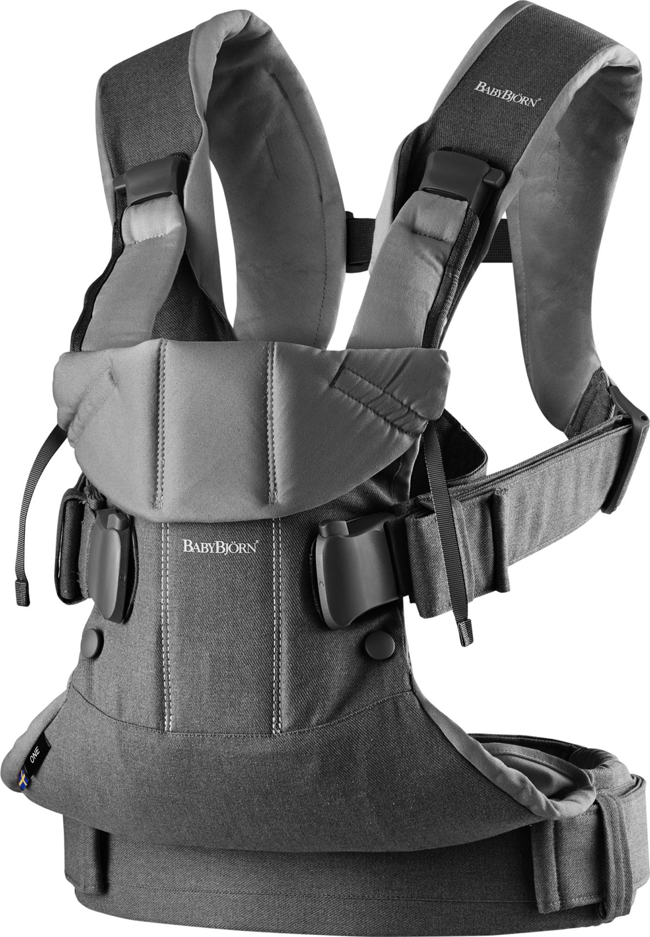 BabyBjorn BABYBJÖRN - Baby Carrier ONE AIR, Silver - new version