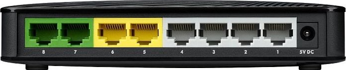 фото Комутатор некерований ZyXEL GS-108S-EU0201F