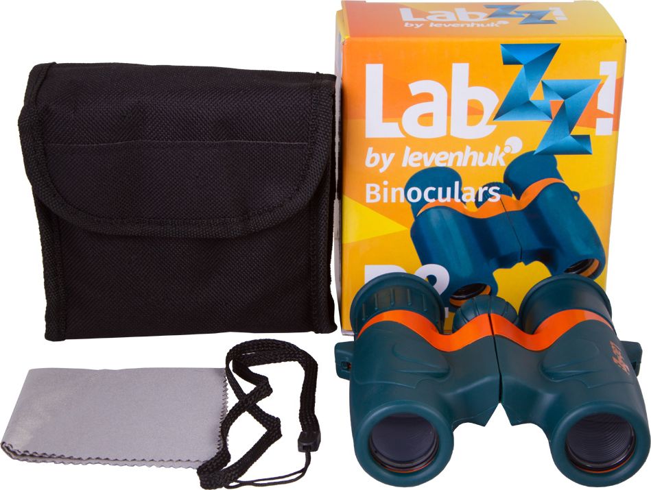 фото Бінокль Levenhuk LabZZ B2 6x21 Blue/Orange