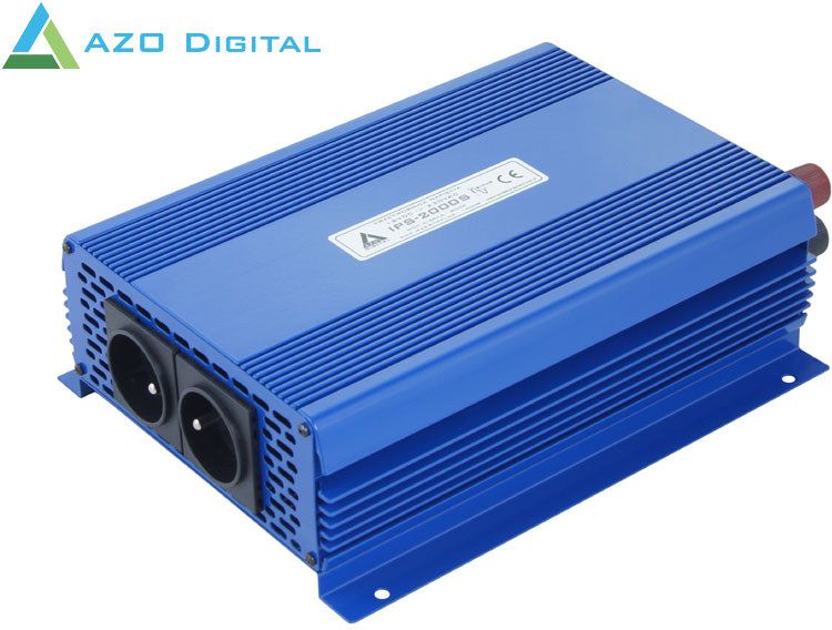 фото Перетворювач (інвертор) DC-DC Azo Digital Sinus 24V/230V Eco Mode IPS-2000S (Azo Digital00D1098)