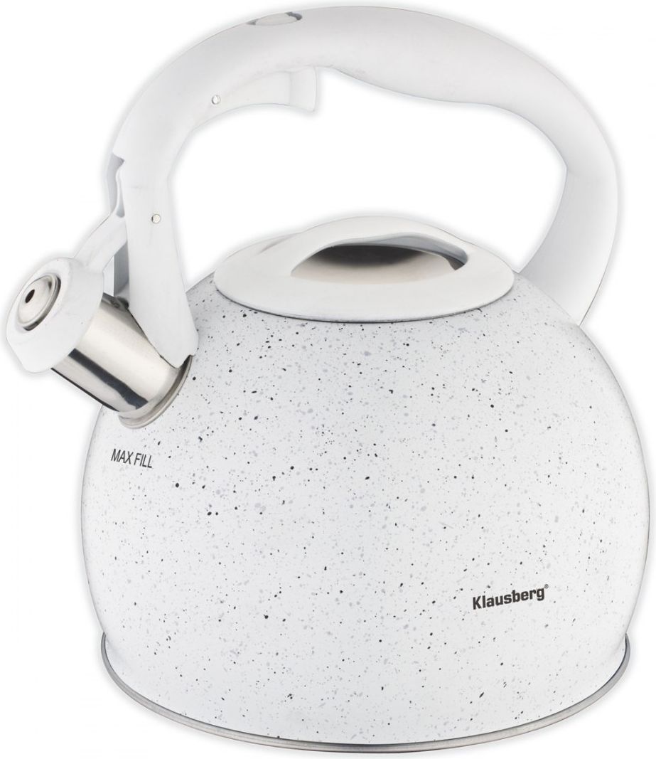 фото Чайник Klausberg KB-7319 White