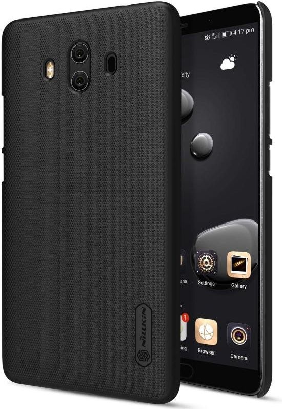 Nillkin Etui Super Frosted Shield + folia Mate 10 czarne