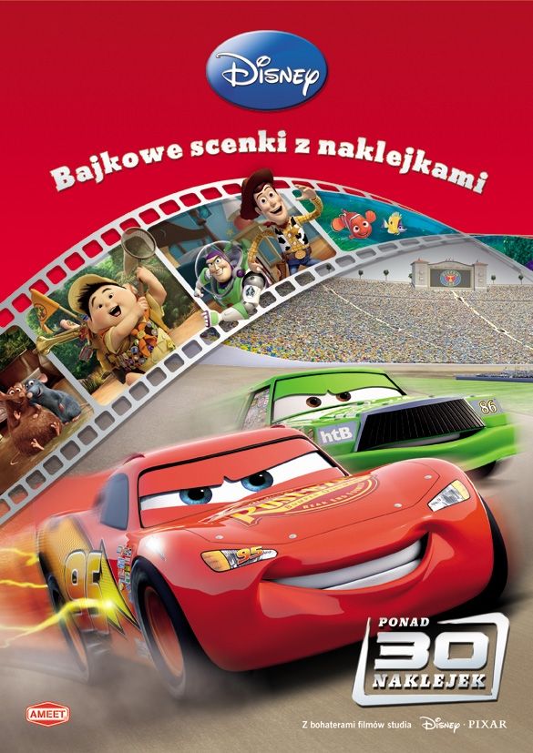 Filmy Disney/Pixar - SC5 Bajkowe scenki z naklejkami