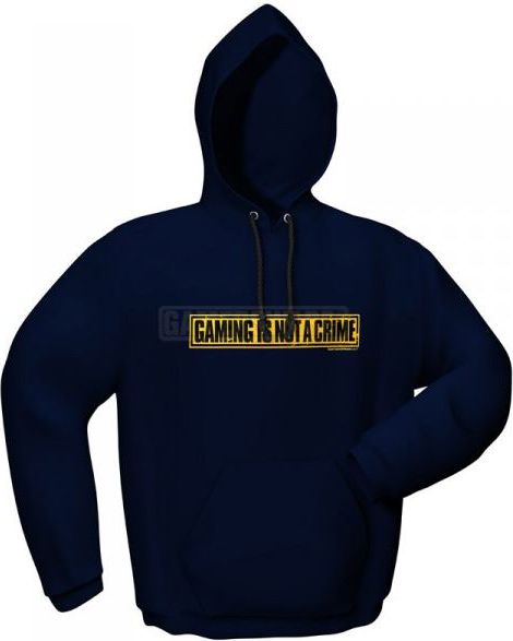 GamersWear NOT A CRIME granatowa (XL) ( 5085-XL )