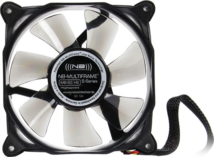 фото Вентилятор Noiseblocker Multiframe M8-S3 HS (ITR-M8-3)