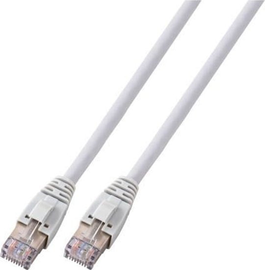 EFB EFB electronics 10m Cat6 patch. Cable Length: 10m, Cable Standard: Cat6, Cable Shielding: U / UTP (UTP), Connector 1: RJ-45, Connector 2: RJ-45, Male Connector Gender: Male / Male, Coating Connector Connectors: Gold, Wire Color: White (K8104WS.10 )