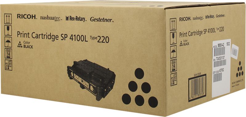Toner Ricoh Black  (407652)