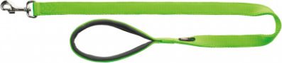 Trixie Smycz dla psa Premium limonkowa r. M-L: 1.00 m/20 mm