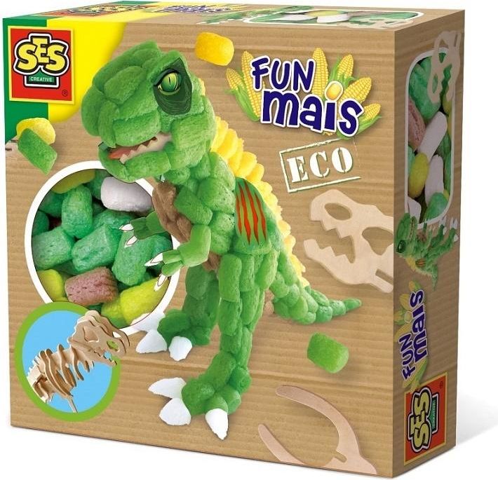 SES Funmais - drewniany szkielet Dinozaura do wyklejania (305125)