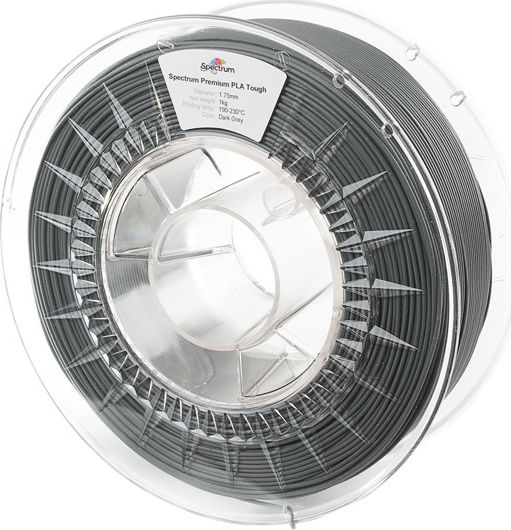 Spectrum Filament / PLA TOUGH / Dark grey / 1,75 mm / 1 kg