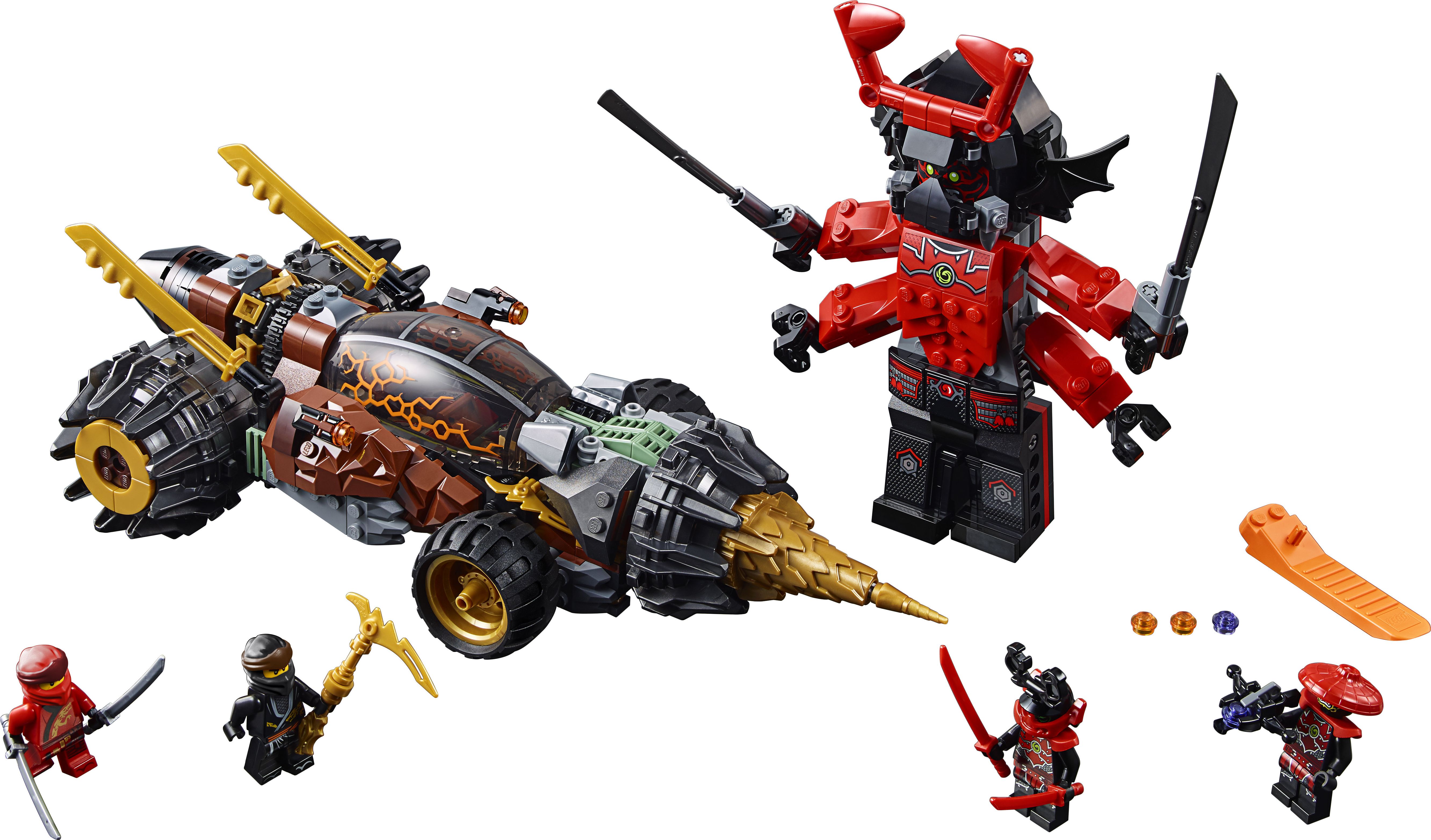 Lego Ninjago Wiertlo Cole A 70669 W Hulahop Pl