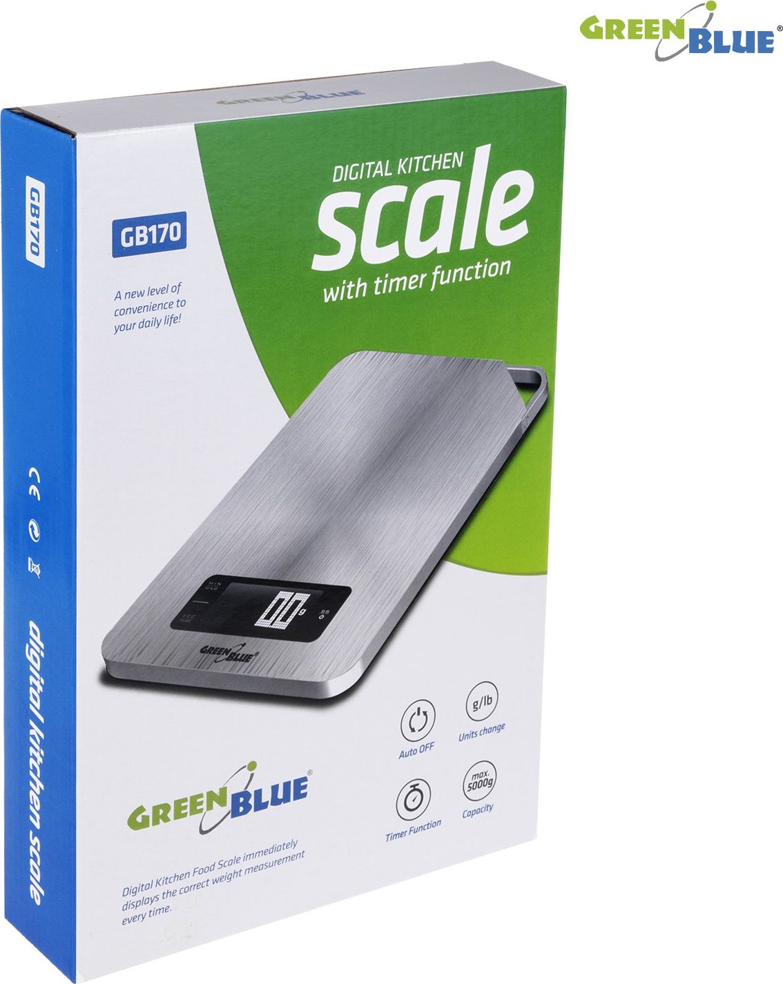 фото Ваги кухонні електронні GreenBlue GB170
