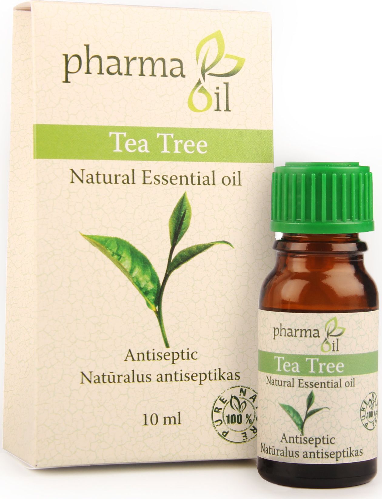 Pharma Oil Natūralus arbatmedžio eterinis aliejus Pharma Oil 10 ml