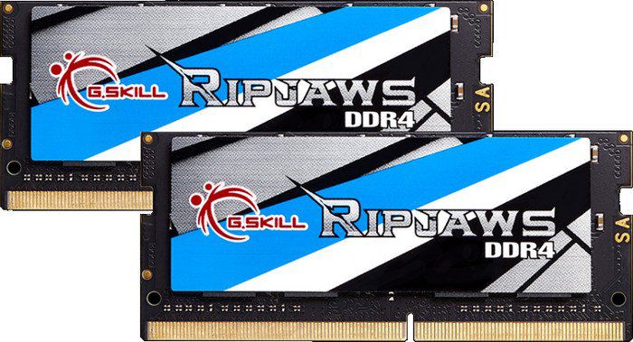фото Память для ноутбуков G.Skill 16 GB (2x8GB) DDR4 SO-DIMM 2666 MHz Ripjaws (F4-2666C19D-16GRS)