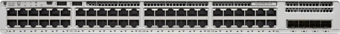 фото Комутатор керований рівня 3 Cisco C9200L-48P-4G-E