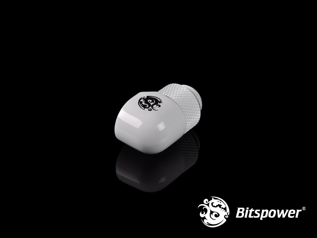 BitsPower 1/4", biały (BP-DW90R)