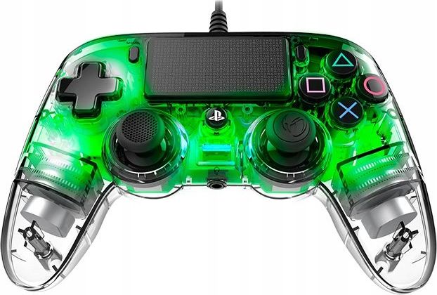 фото Геймпад Nacon Wired Illuminated Compact Controller for PS4 Green