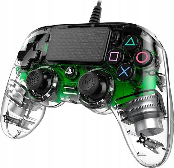 фото Геймпад Nacon Wired Illuminated Compact Controller for PS4 Green