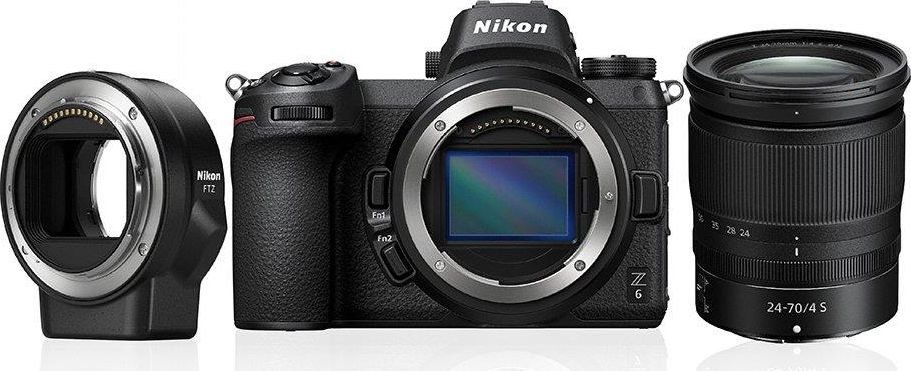 фото Бездзеркальний фотоапарат Nikon Z6 II + FTZ II (VOA020K001)