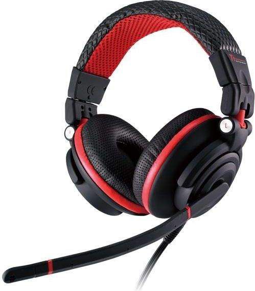 фото Навушники з мікрофоном Thermaltake eSports Dracco Captain Red (HT-DRC009ECRE)