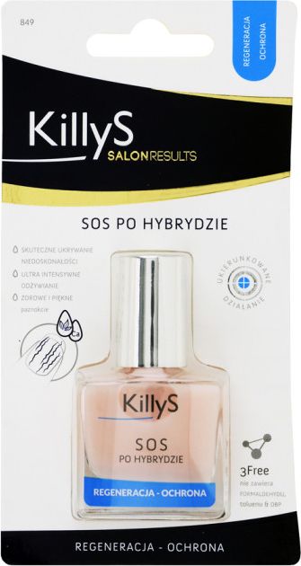 Killy`s Salon Results SOS po hybrydzie odżywka do paznokci 10ml