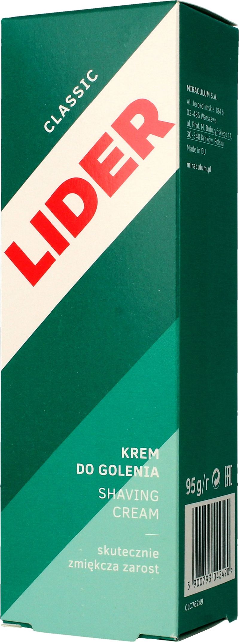 Lider Classic Shaving Cream krem do golenia 95g