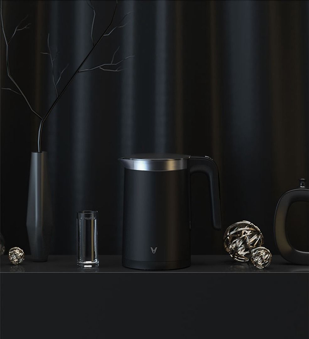 фото Електрочайник Viomi Smart Kettle Black (V-SK152B)