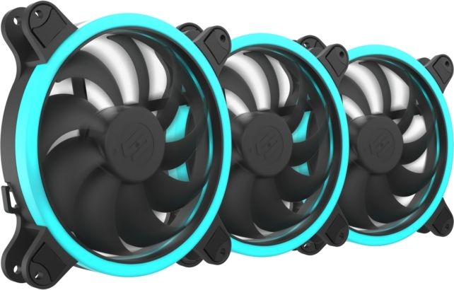 Wentylator SilentiumPC Corona HP RGB 140 3-pack (SPC224)