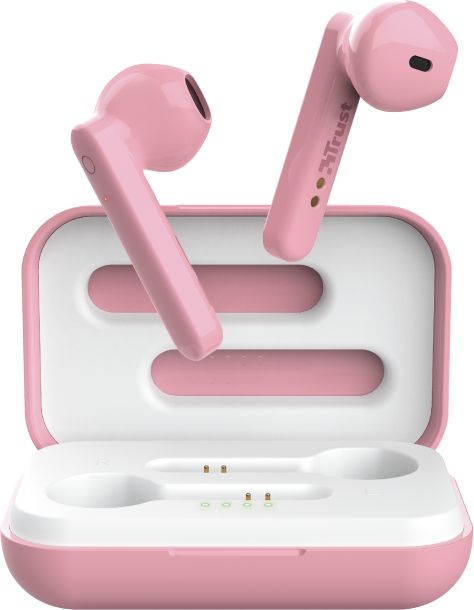 фото Навушники TWS Trust Primo Touch True Wireless Mic Pink (23782)