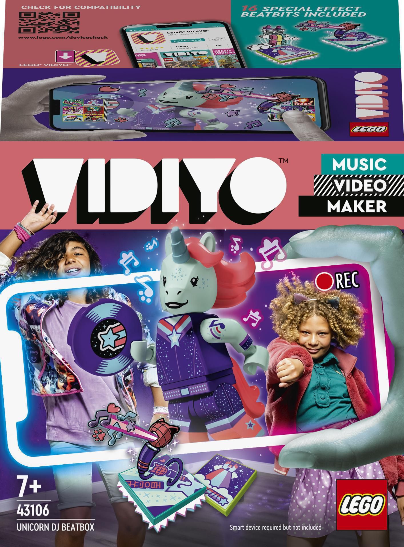 LEGO Vidiyo Unicorn DJ BeatBox (43106)