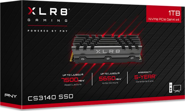 фото SSD накопитель PNY XLR8 CS3140 1 TB (M280CS3140HS-1TB-RB)