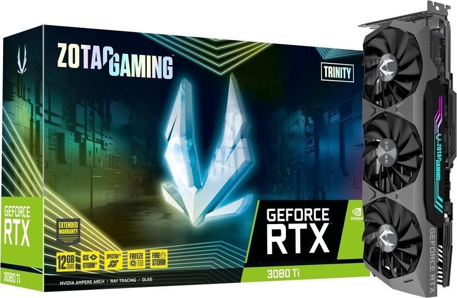 фото Відеокарта Zotac Gaming GeForce RTX 3080 Ti Trinity (ZT-A30810D-10P)