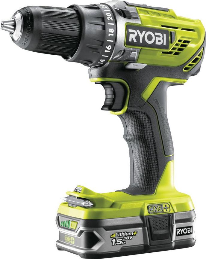 фото Шурупокрут Ryobi R18DD3-215S