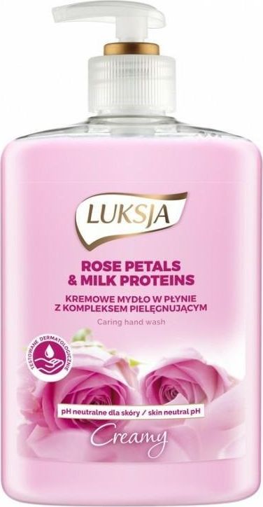 Luksja Mydło w płynie Płatki Róż 500ml