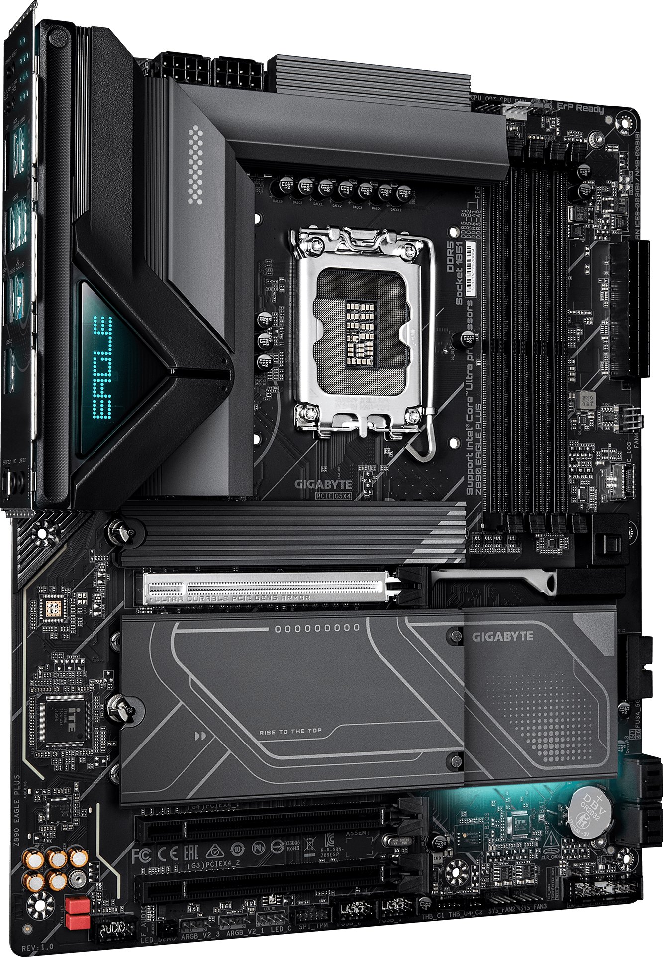 фото Материнская плата Gigabyte Z890 Eagle Plus — мощная платформа для Intel Core Ultra