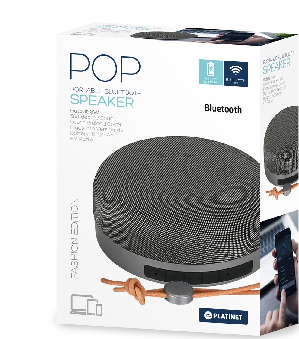 фото Портативна колонка Platinet PMG7 POP