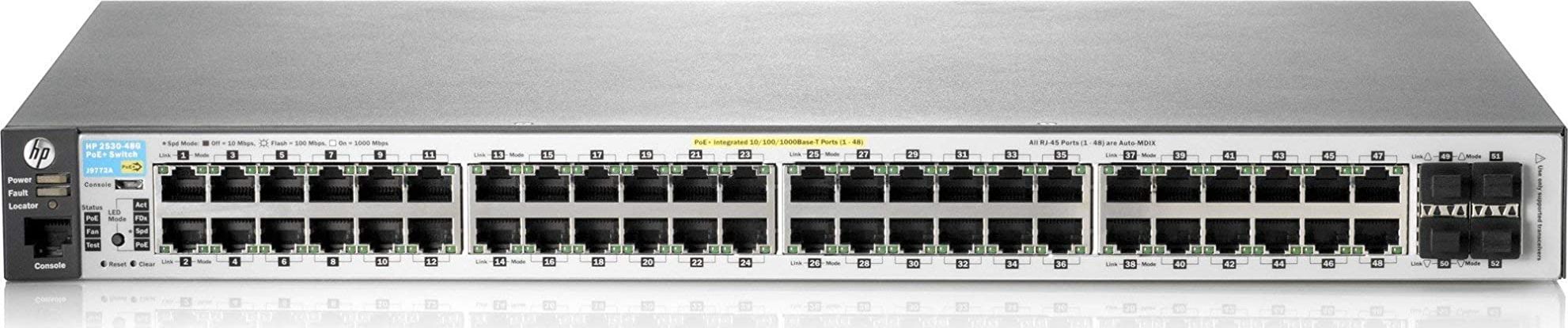 фото Коммутатор управляемый уровня 2 HP 2530-48-PoE+ (J9778A)