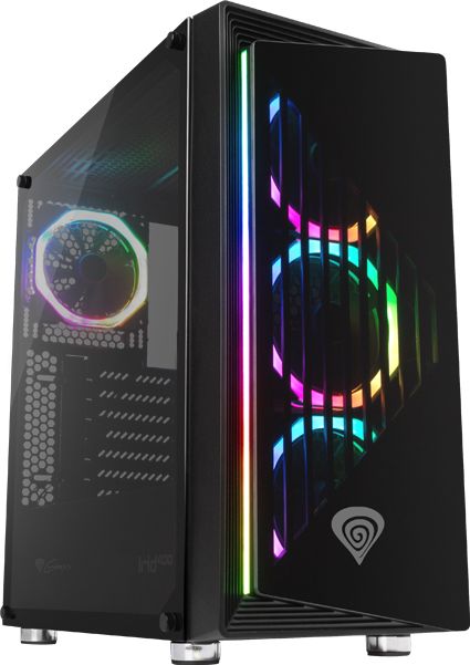 фото Корпус Genesis Irid 400 ARGB Black (NPC-1429)
