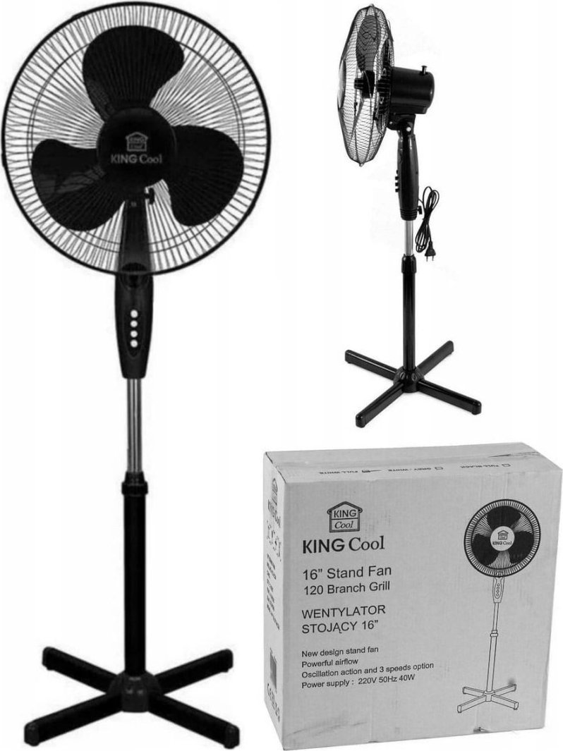 фото Вентилятор підлоговий King Cool KC-2124